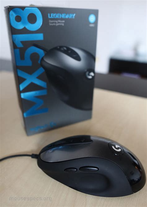 Logitech G MX518 - Specs, Review, Dimensions, Weight and Sensor | Mouse ...