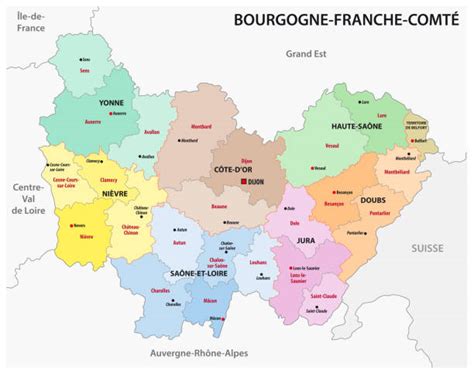 270+ Bourgogne Map Stock Illustrations, Royalty-Free Vector Graphics ...