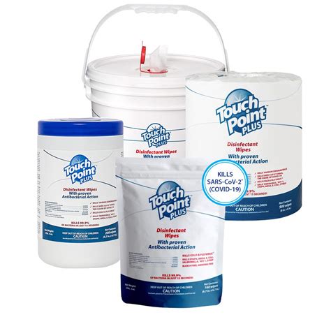 Presaturated Disposable Wipes from Touch Point® - Arkwright Home