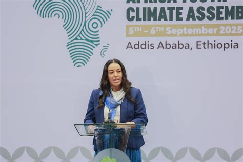 Ministers Deliver Keynote Address at the African Youth Climate Assembly
