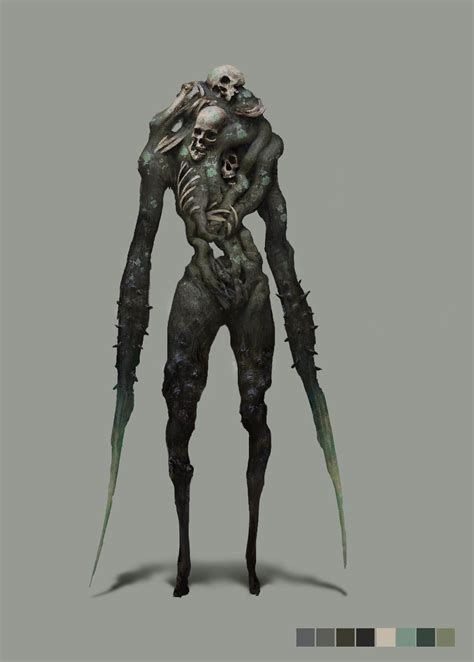 Artstation Dark Elemental Creature David Masson Dark Creatures