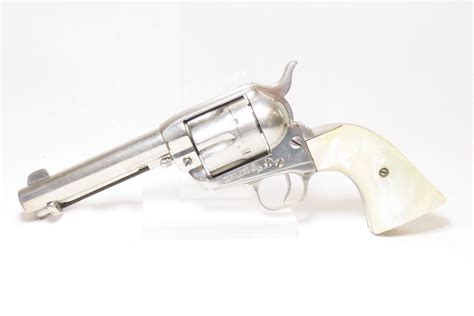 C Colt Single Action Army In Long Colt C R Revolver Peacemaker