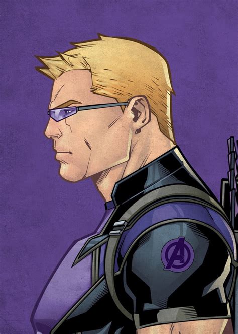 Hawkeye Poster By Marvel Displate Marvel Comics Artwork Comic