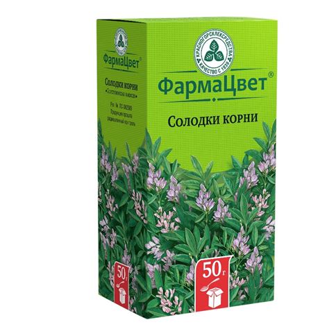 Солодка корни 50 г 1 шт Красногорсклексредства цена, купить в Москве в ...