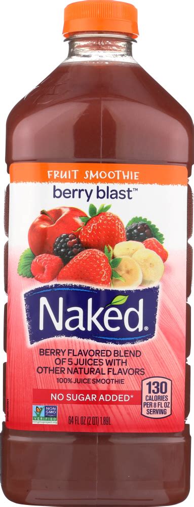 Buy Naked Juice Fruit Smoothie Berry Blast 64 Oz Online Bulk Smoothies For Sale At Wholesale