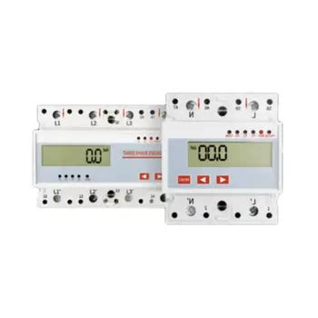 Din Rail Mounted Energy Meter Grm203 3 Phase Rail Kwh Meter Measuring