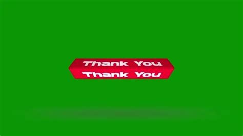 Thank You - Animation Text | Stock Video | Pond5