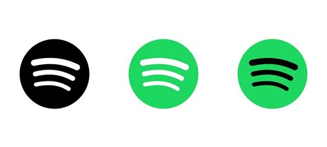 spotify icon, spotify logo, spotify symbol logo set 6642228 Vector Art ...