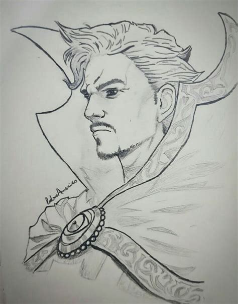 Dr Strange art Dibujos Doctor strange Dibujos a lápiz