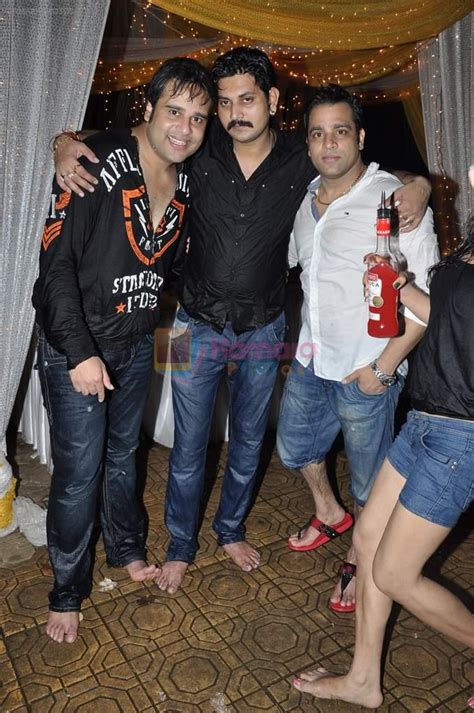 Krishna Abhishek At Raj Of Comedy Circus Birthday Bash In Mumbai On