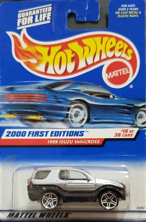 Hot Wheels First Editions 1999 Isuzu Vehicross Universo Hot Wheels