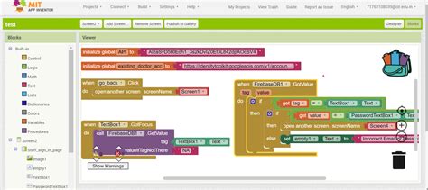 Creating login page - MIT App Inventor Help - MIT App Inventor Community