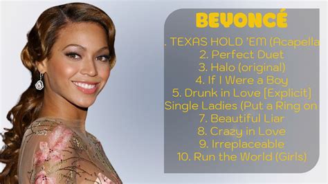 Beyoncé Greatest Hits Full Album Best Songs All Of Time Youtube