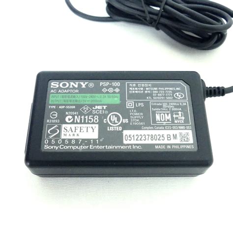 Yahoo オークション ソニー Sony 純正 Acアダプター Psp 100 充電器