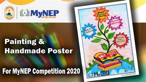 Mynep Poster Competition 2020 I Painting And Handmade Poster On New