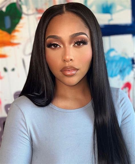 Jordyn Woods Makeup For Black Skin Brown Skin Makeup Flawless Face