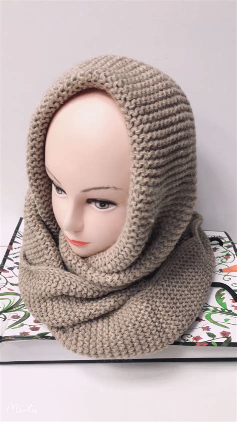 Купить шарф-хомут женский однотонный (80*35 см.) арт. 963892 - хомуты ...