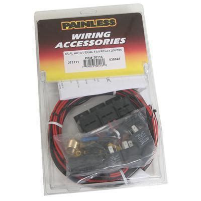 Purchase Painless Performance Dual Activation Electric Fan Relay Kit