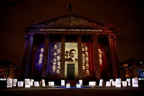 France Honors Wwii Heroes As Resistance Fighters Join Panth On In