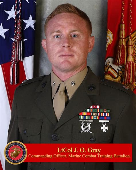 Lieutenant Colonel Jacob O Gray Training Command Biography