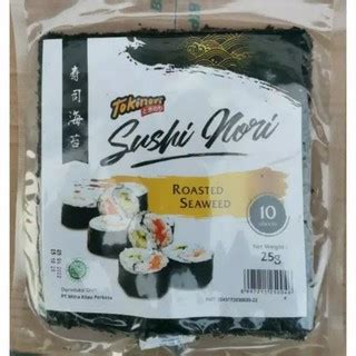 Jual Tokinori Sushi Nori Roasted Seaweed Rumput Laut Kimbab Isi