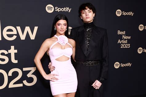 Charli Damelio And Landon Barker Wore Matching Black Manicures To The Grammys