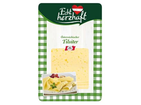 ECHT HERZHAFT Tilsiter Scheiben Lidl Österreich Archiv Werbeangebote