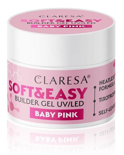 Claresa Soft And Easy Builder Gel Uv Led Baby Pink G