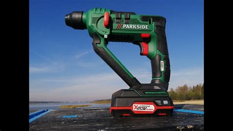 Parkside Pabh Li B I Cordless Hammer Drill Youtube