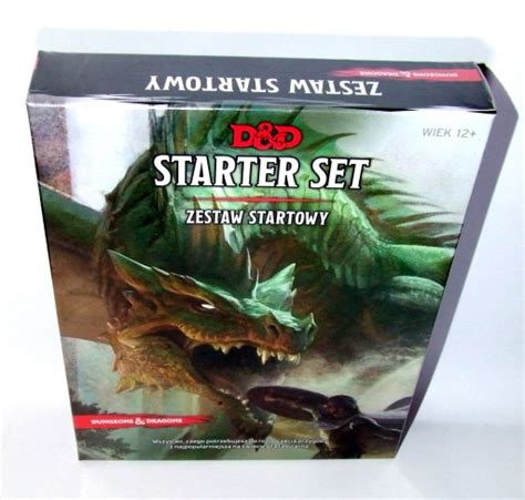 Dungeons Dragons STARTER ZESTAW STARTOWY PL NOWY Stan nowy 1250 zł