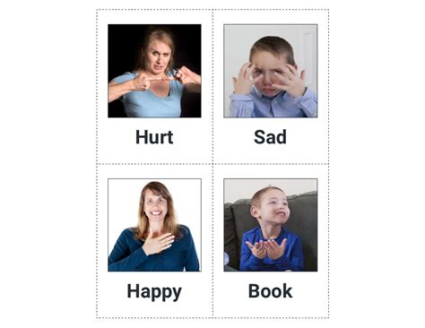 Baby Sign Language Flashcards Download Printable PDF | Templateroller