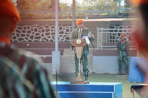 Yonko Kopasgat Mengikuti Upacara Bendera Juli Kopasgat