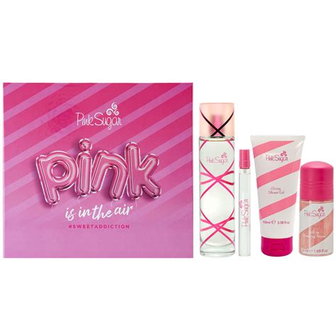 ORIGINAL Aquolina Pink Sugar EDT 100ML Gift Set Perfume | Shopee Malaysia