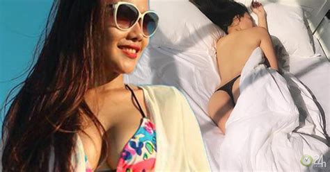 MC đài HTV tuyển chồng qua mạng lộ loạt ảnh nude trước ngày lâm bồn Trang