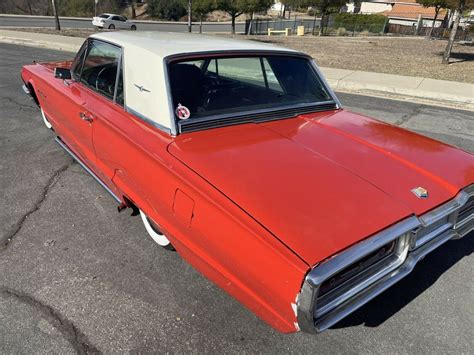 Ford Thunderbird Hardtop Coupe Red Rwd Automatic Classic Ford