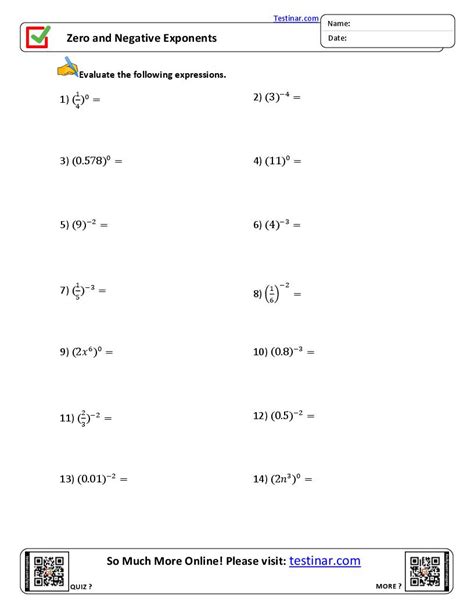 exponents worksheets free printable k5 learning - free exponents worksheets - Clark Harmon