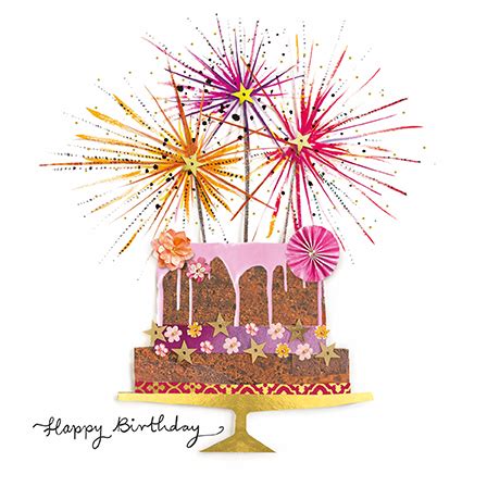 Sparkles Birthday Cake – A. B. Snell & Son