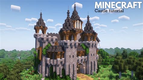 Minecraft How To Build A Medieval Castle Minecraft Tutorial Youtube