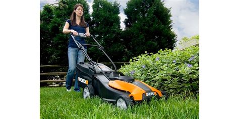 WORX 24V Cordless Electric Lawn Mower