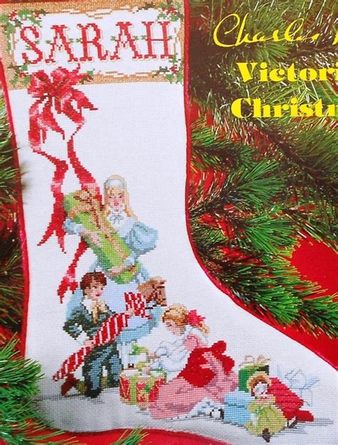 Charles Ross Victorian Christmas Stocking By Thepamperedstitcher