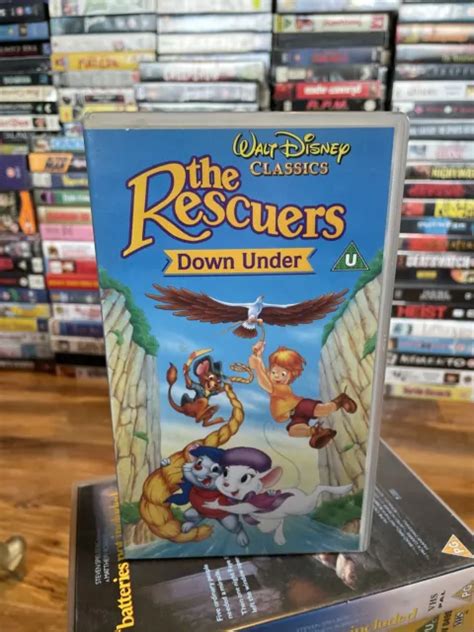 The Rescuers Down Under Vhssur 1997 £800 Picclick Uk