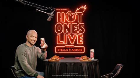 Best Beer Promotions Stella Artois Hot Ones Host Live Episode Fan