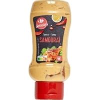 Sauce Samoura Carrefour Sensation Le Flacon De G Prix Carrefour