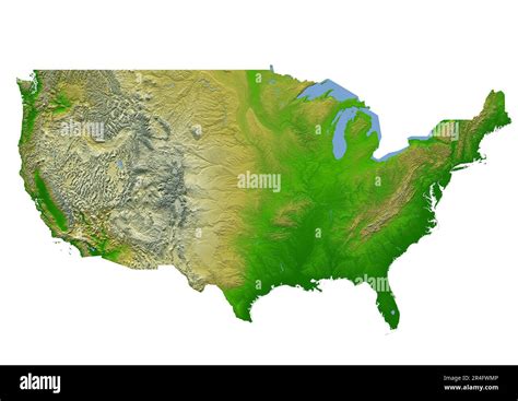 Landforms Map