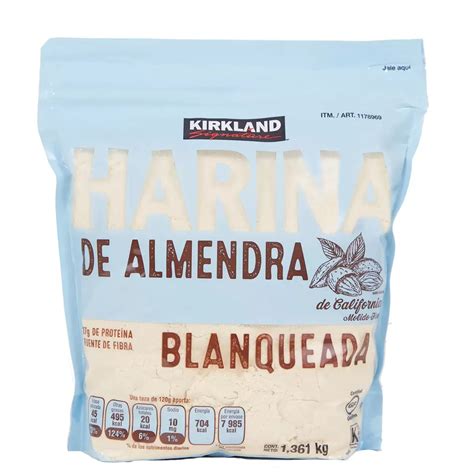 Harina De Almendra Blanqueada Kirkland Signature De 1 361 Kg