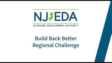 Build Back Better Regional Challenge Youtube