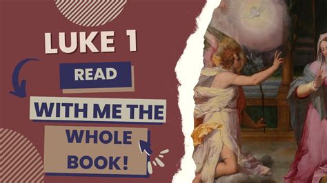 Bible Reading Luke Chapter 1 YouTube