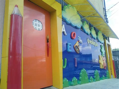 Fachada De Escola Infantil Simples - Fachada De Escola Infantil Simples - FDPLEARN