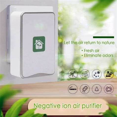 Negative Ion Generator Pluggable Air Purifier With Grandado