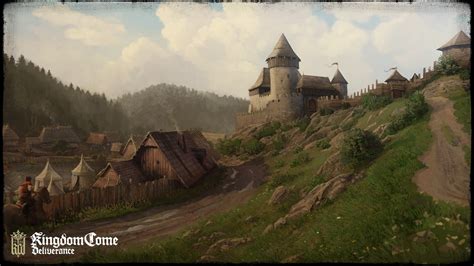 Town, Castle, Video Game, Medieval, Kingdom Come: Deliverance, 1080P HD ...